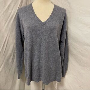NEW Poetry Cashmere V-Neck Sweater (8)